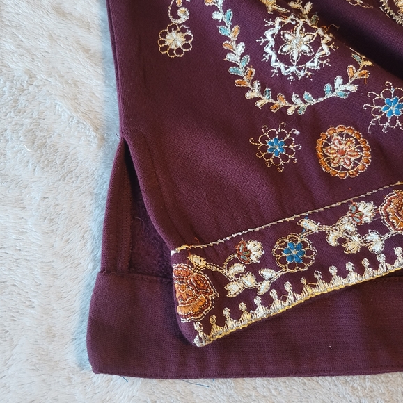 Soft Surroundings Embroidered Cardigan - Picture 10 of 11